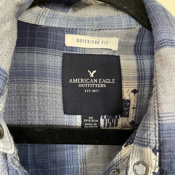 American Eagle button-down women’s shirt (Western Style with pearl snaps) - Picture 2 of 2